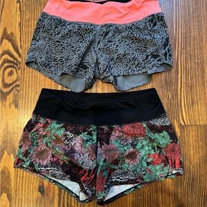 Lululemon run times shorts size 6
